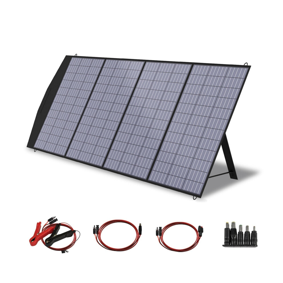 (200W) 18V Foldable Solar Panel,  60/100/120/200W Mobile Solar Charger for Power Supply, Laptop, Solar Generator, Fishing