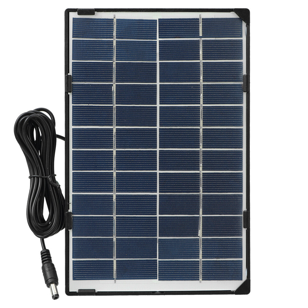 12V Foldable Solar Panel Charger Camping Solar Power Bank USB Backpacking Power with 3m Cable