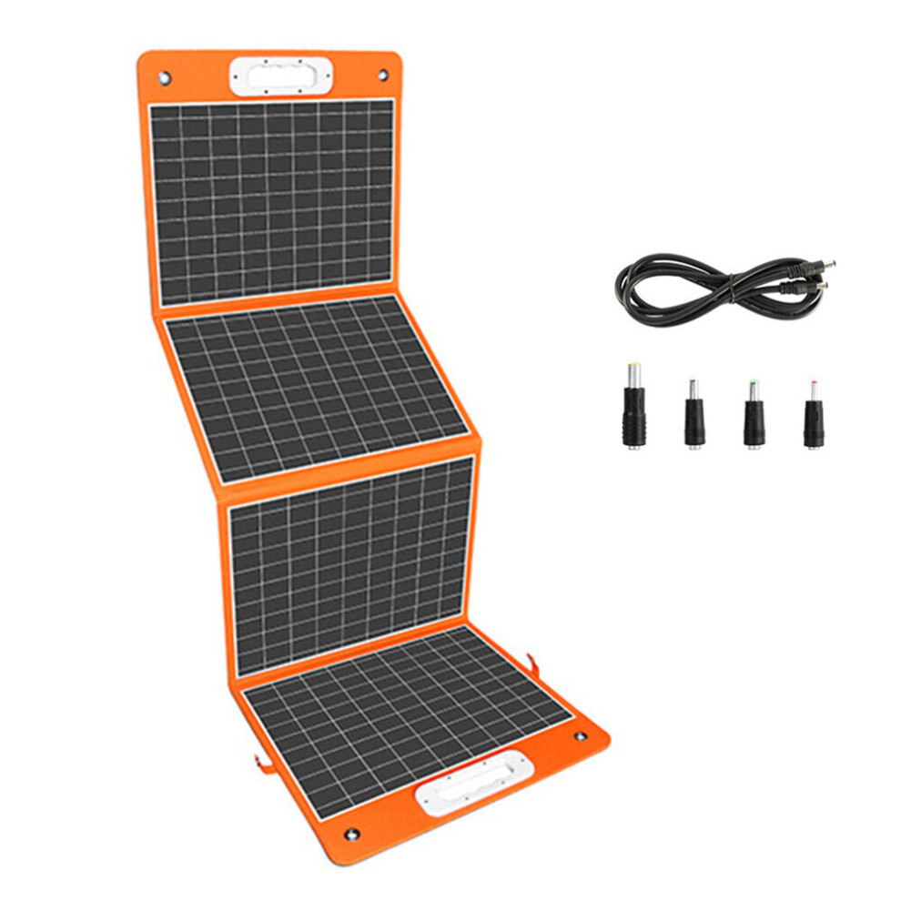 18V 100W Foldable Solar Panel Emergency Solar Charger With Pd Type-C Qc3.0 For Phones Tablets Camping Van Rv Trip Power Outage 6112212502006