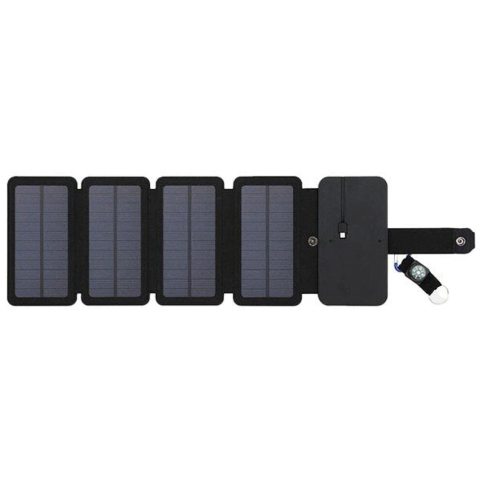 (4 folding is 16W) 20W Power Folding Solar Cells Charger Outdoor 5V 2.1A USB Output Devices Portable Solar Panels For Phone Charging