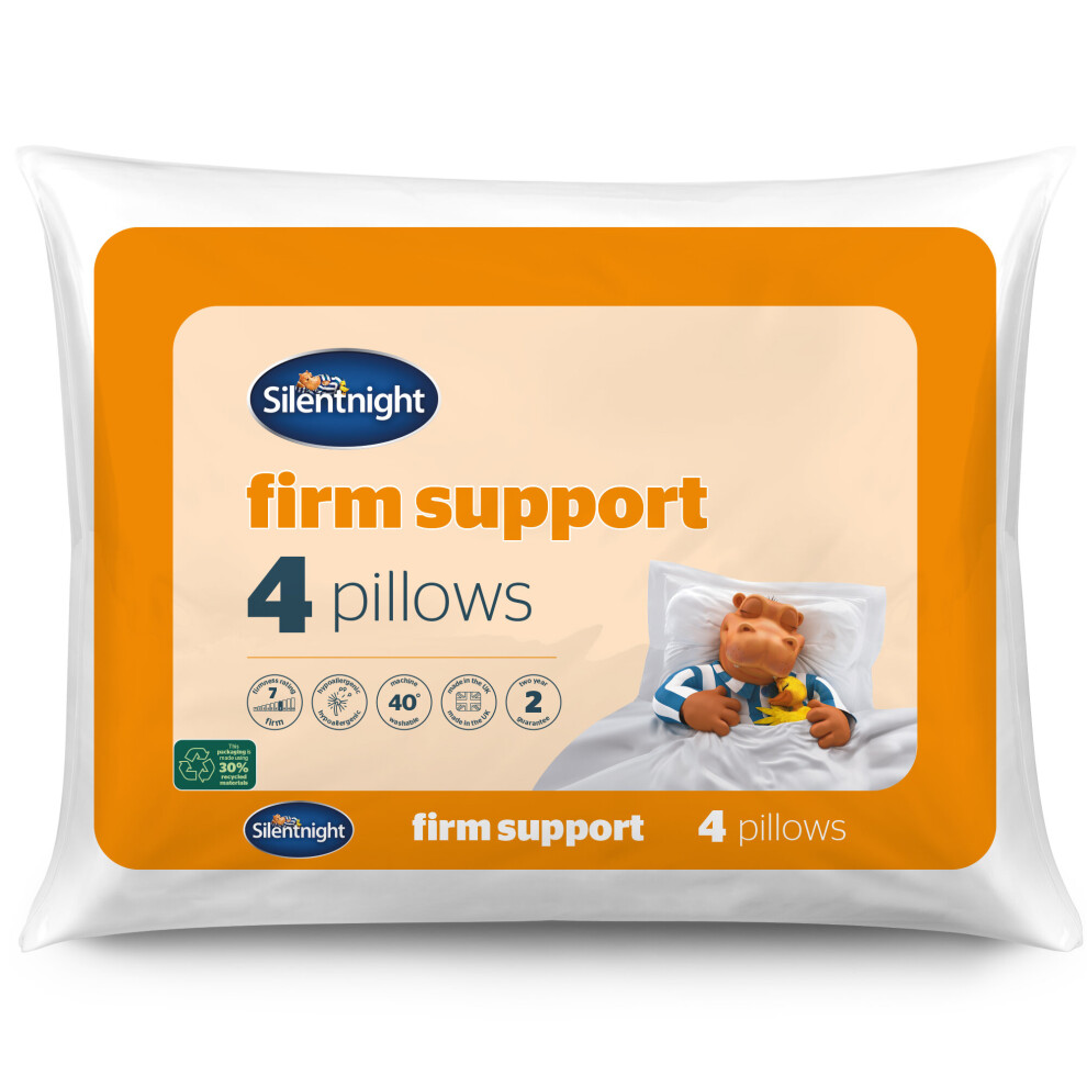 Silentnight Firm Support Pillows - 4 Pack