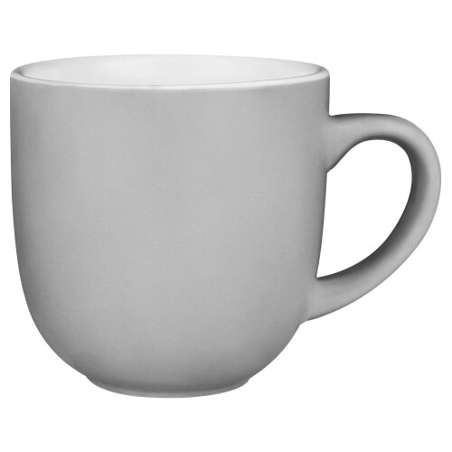 Set of 4 Grey Gloss Effect Tea Coffee Mugs Cups Kitchenware Hot Drink 350ml 2