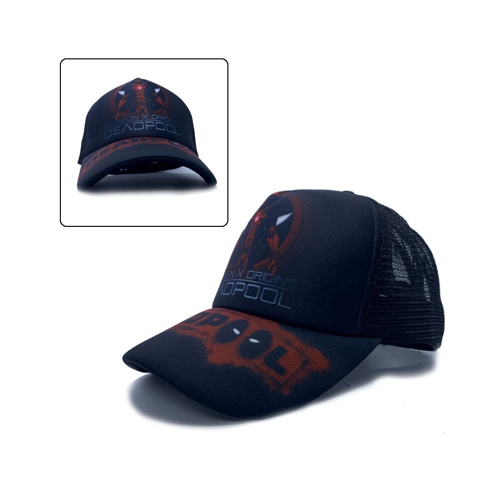 (Deadpool) Marvel kids teen baseball cap|sun hat