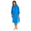 (Kids 5-9) Dryrobe Towelling Changing Robe - Cobalt Blue 2