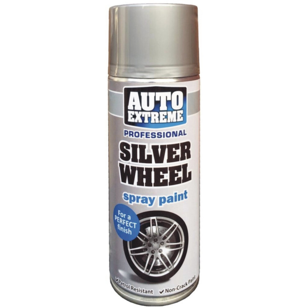 400ML Silver Alloy Wheel Spray Paint Restorer Auto Wheel Paint Spray