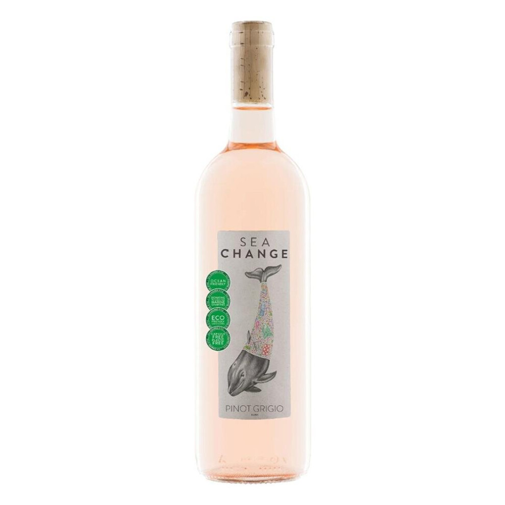 Sea Change Pinot Grigio Rose 75cl (Case of 6)