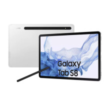 Samsung Galaxy Tab S8 11" Android Tablet 8GB RAM 128GB Wi-Fi Silver - Refurbished