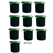 (pack of 10) DIVCHI Beer Slug & Snail Traps Simple To Use
