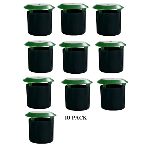 (pack of 10) DIVCHI Beer Slug & Snail Traps Simple To Use