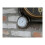 Wall Mounted Industrial Pipe Clock | Pressure Gauge Style 3