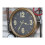 Wall Mounted Industrial Pipe Clock | Pressure Gauge Style 4