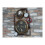 Wall Mounted Industrial Pipe Clock | Pressure Gauge Style 6