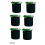 (pack of 6) DIVCHI Beer Slug & Snail Traps Simple To Use 1