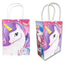 6 Unicorn Party Paper Bags With Handles Party and Gift Treat Girls