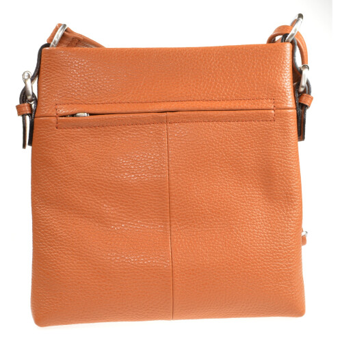 GiGi Fratelli Leather Cognac Shoulder Bag Small 2