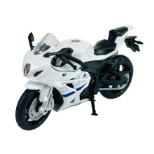 MSZ Suzuki GSX-R1000 White 1:18 Motorcycle New in Box Die Cast