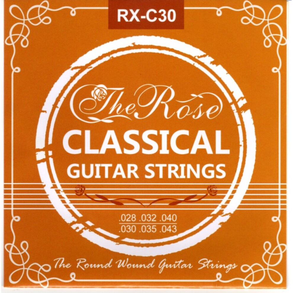 Classical Guitar Strings - Normal Tension - 6 piece set