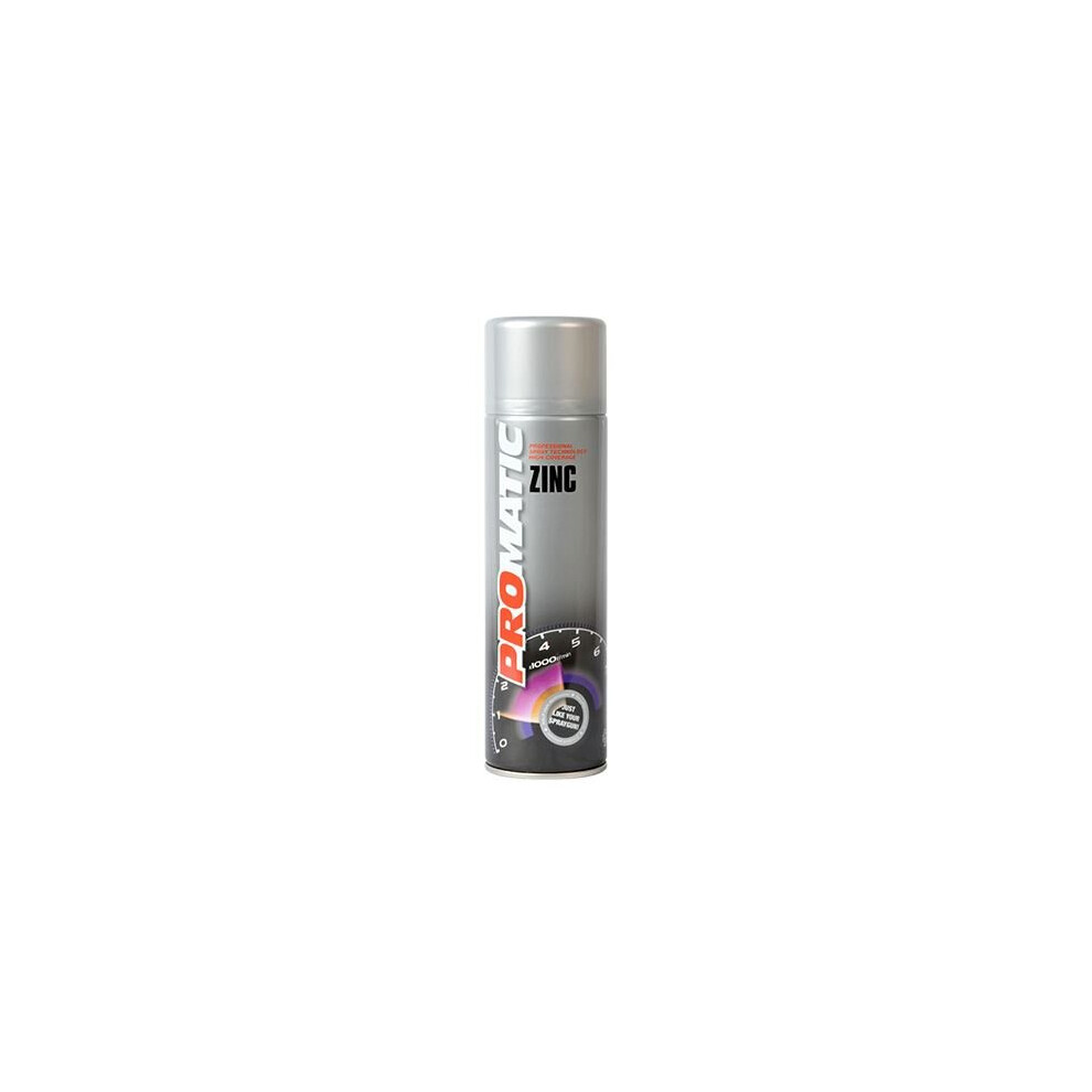 Promatic Zinc Rich Primer Aerosol Zr500 - 500Ml 5055574900282
