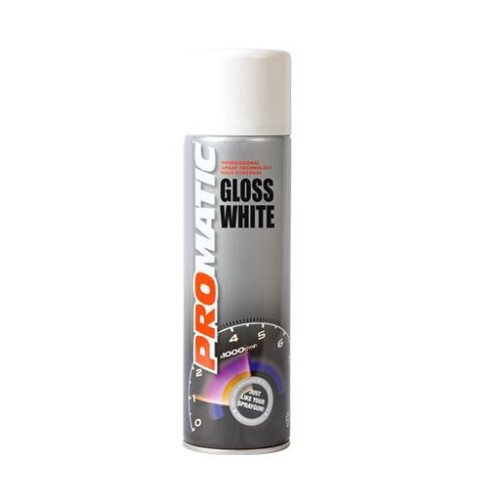 PROMATIC GLOSS WHITE AEROSOL GW500 - 500ml