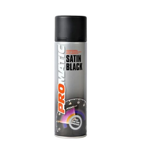 PROMATIC SATIN BLACK AEROSOL SB500 - 500ml
