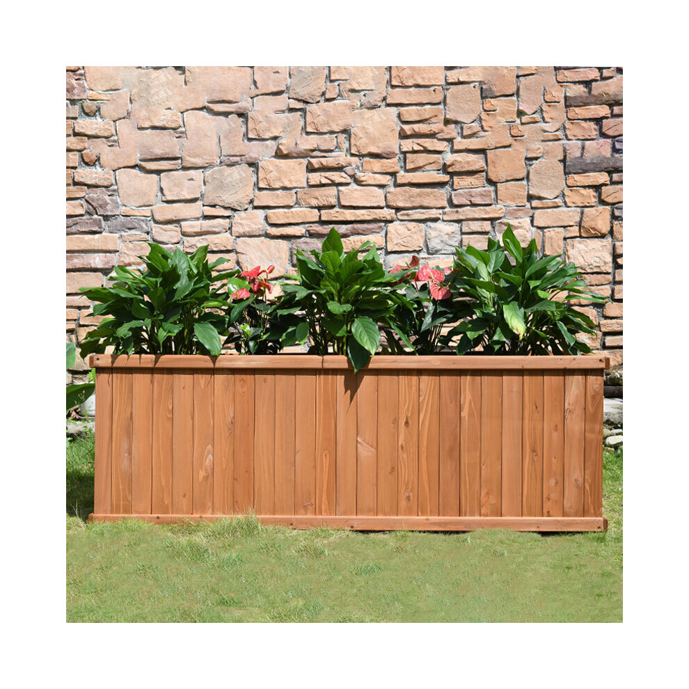 BillyOh Iris 72" Fir Wooden Planter