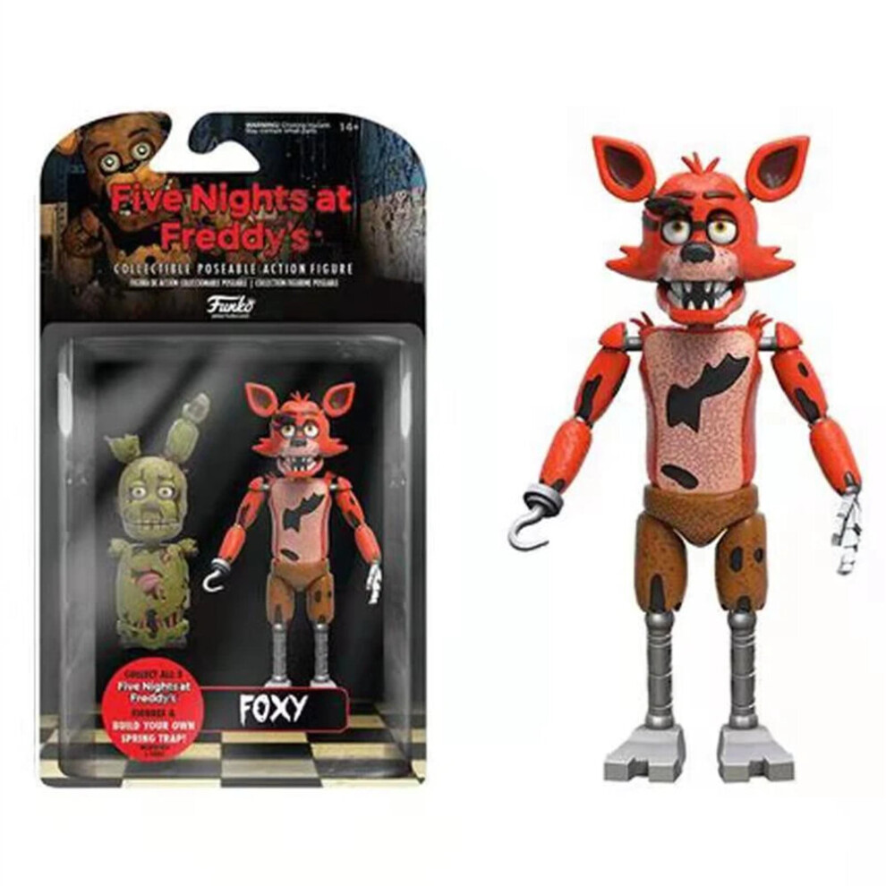 (Howth) Five Nights at Freddy's Articulated Action Figure toy Chica Bonnie Foxy Freddy