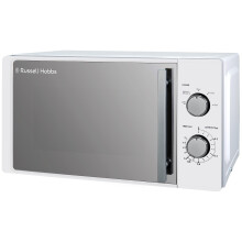 Russell Hobbs 20 Litre 800W White Solo Manual Microwave RHM2060