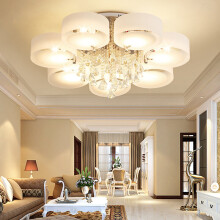 Crystal LED Ceiling Lights Chandelier Colour Changing with Rmote Control