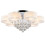 Living And Home Crystal LED Ceiling Lights Chandelier Colour Changing with Rmote Control 6