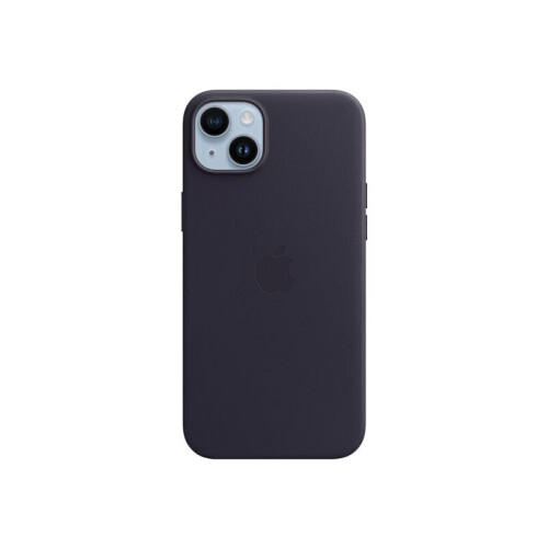 Apple Apple - Back cover for mobile phone - MagSafe compatibility - leather - ink - for iPhone 14 Plus
