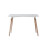 URBN Living (White) 4 or 6 Seater Rectangle Scandi Style Kitchen Table 6