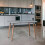 URBN Living (Grey) 4 or 6 Seater Rectangle Scandi Style Kitchen Table 1