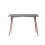 URBN Living (Grey) 4 or 6 Seater Rectangle Scandi Style Kitchen Table 5