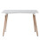 URBN Living (White) 4 or 6 Seater Rectangle Scandi Style Kitchen Table 4