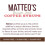Matteo's Sugar Free Hazelnut 750ml Coffee Flavoring Syrup 7