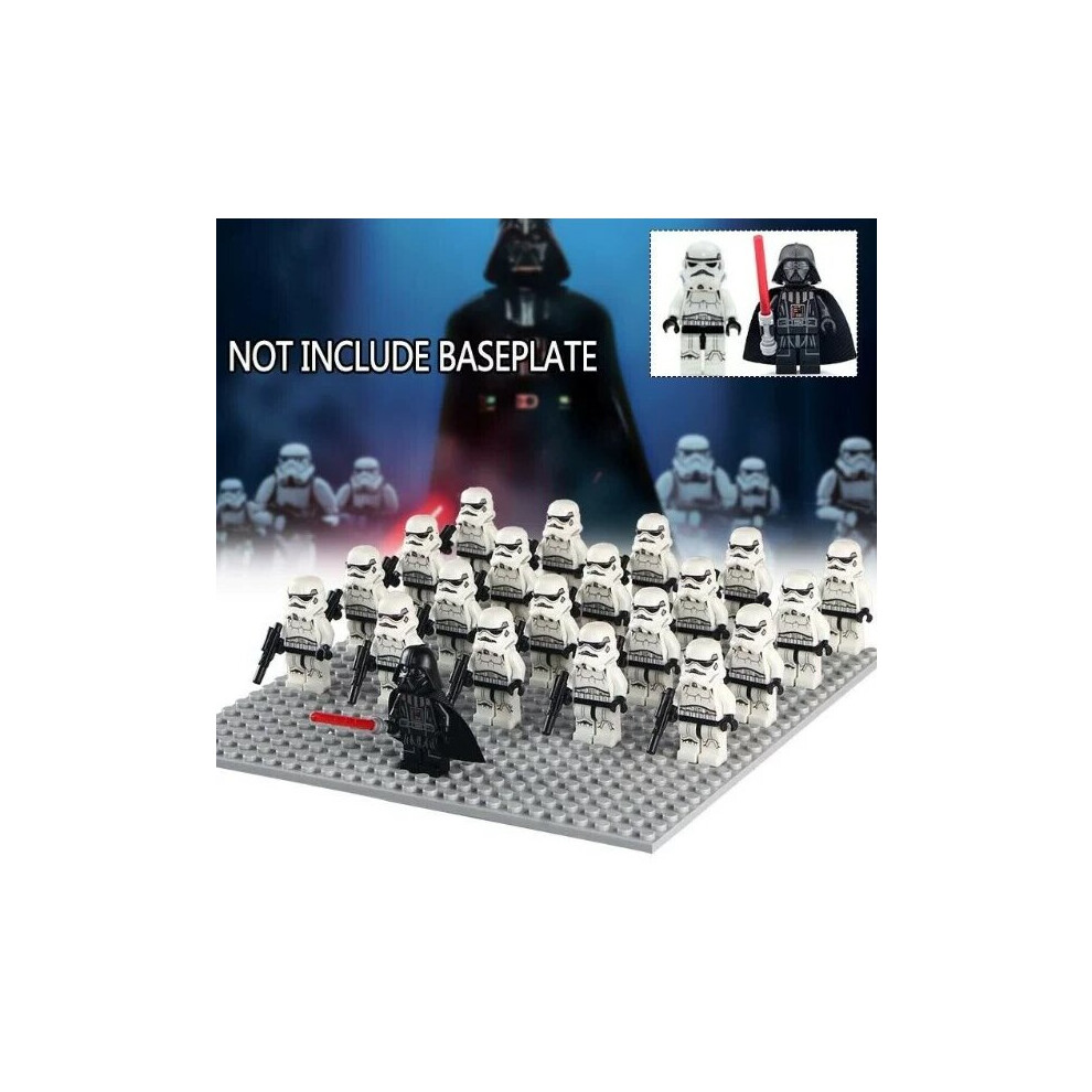 (Style A 21PCS) 21pcs Star Wars Hero Fit Lego Mini Figures Construction