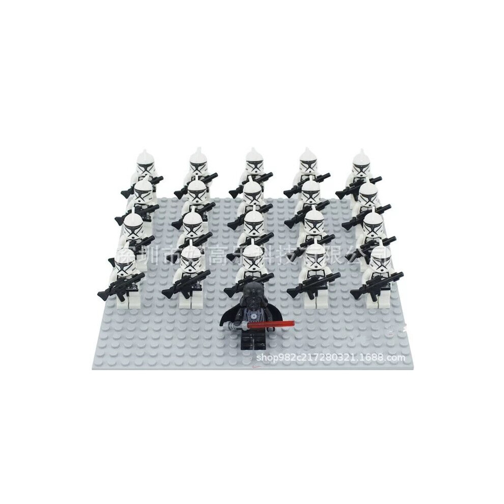 (Style D 21PCS) 21pcs Star Wars Hero Fit Lego Mini Figures Construction