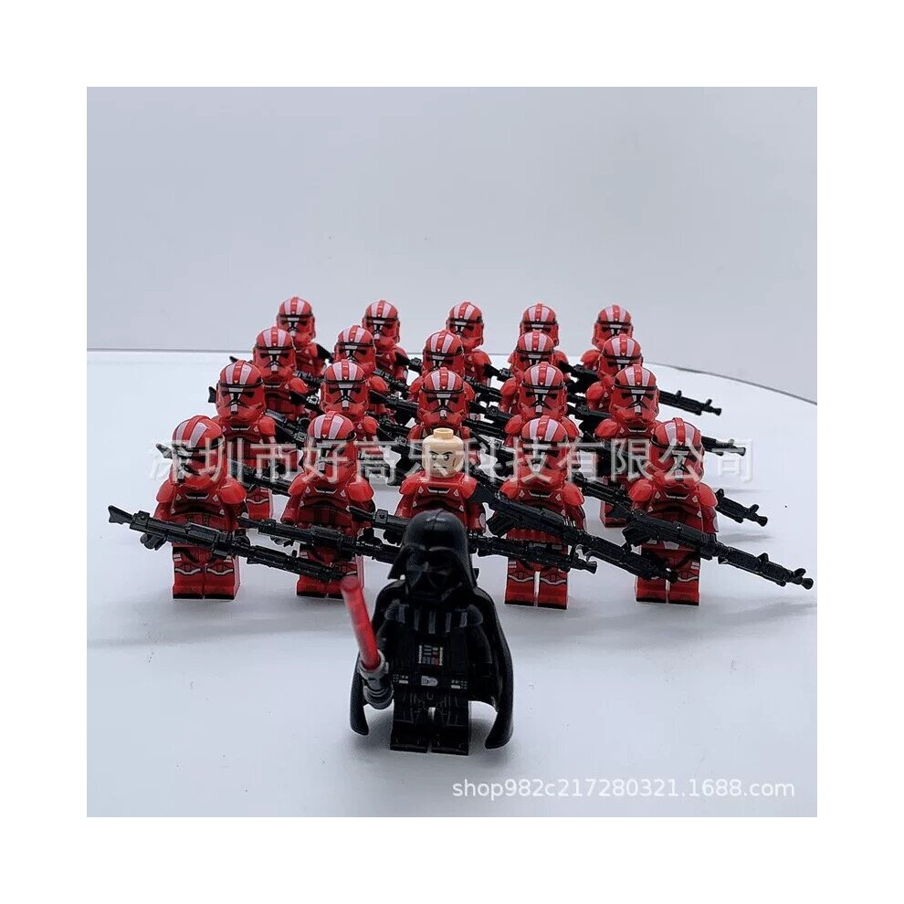 Xurikcoo (Style Q 21Pcs) 21Pcs Star Wars Hero Fit Lego Mini Figures Construction