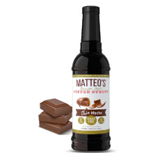 Matteo's Sugar Free Mocha 750ml Coffee Flavoring Syrup
