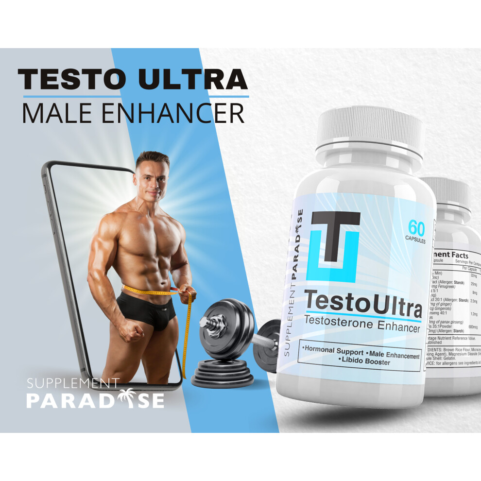 Testo Ultra - 1 Month Supply - Supplement Paradise