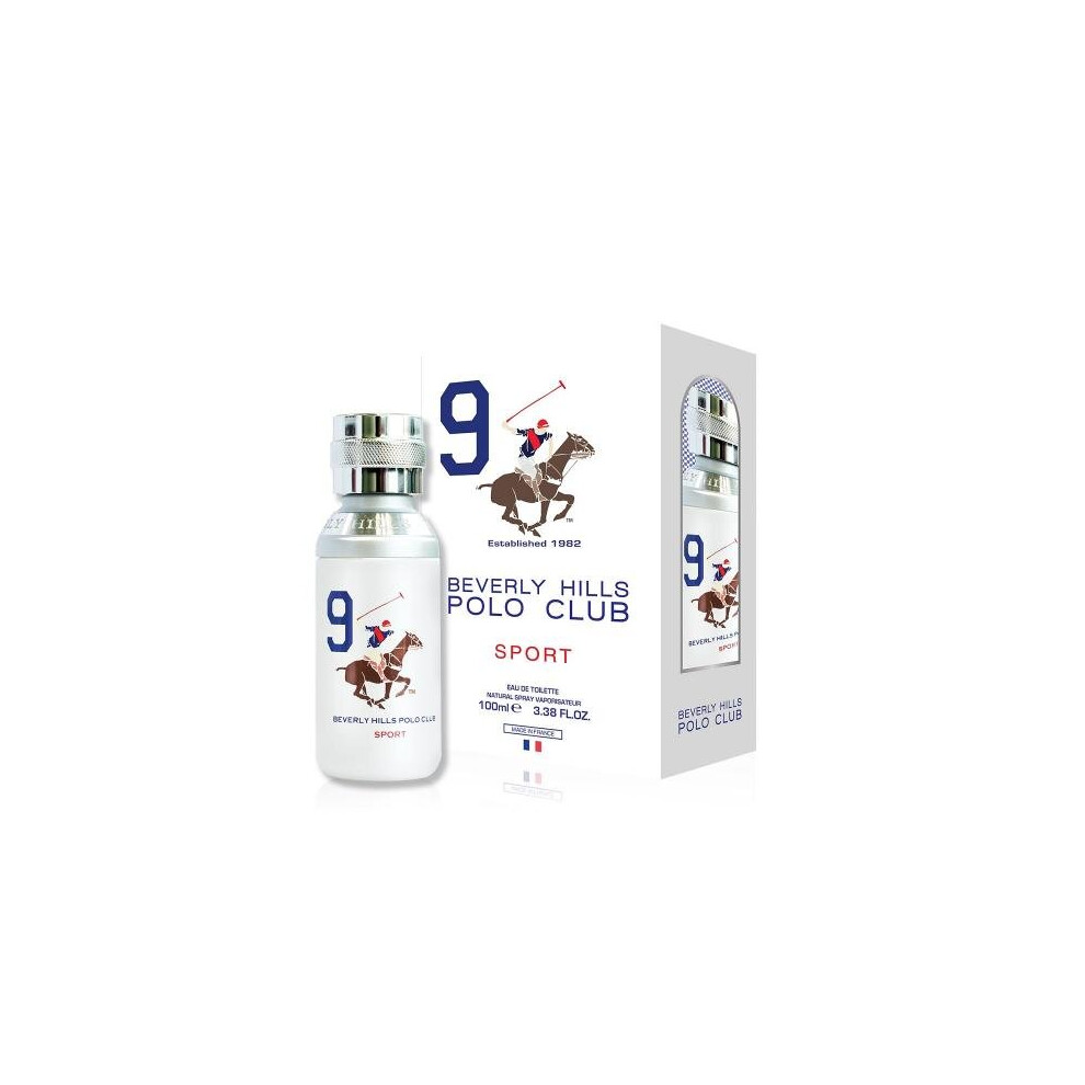 Beverly Hills Polo Club Sport 9 100ml EDT Spray Men - Image 4