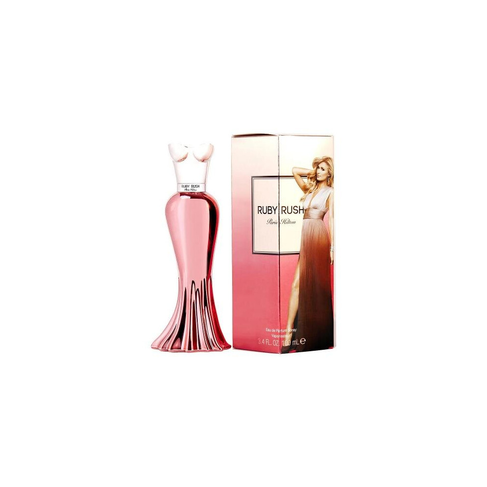 Paris Hilton Ruby Rush 3.4 Eau De Parfum Spray For Women