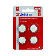 VERBATIM Batteria 4 x CR2025 - Li