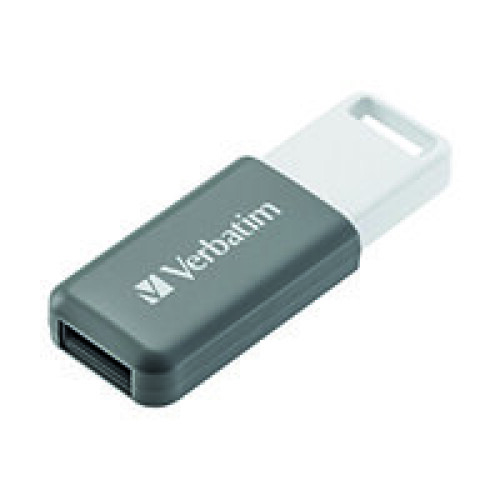 Verbatim Verbatim V DataBar USB 2.0 Drive Clé USB 128 GB gris 49456 USB 2.0