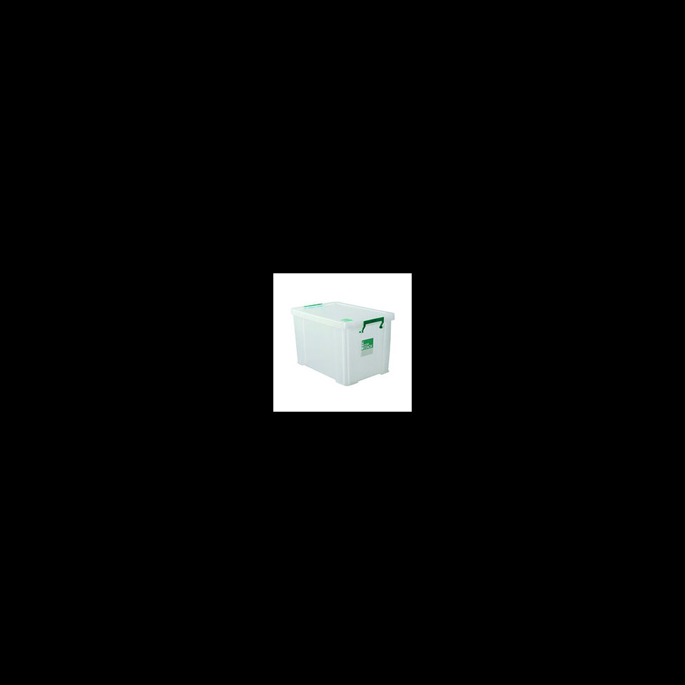 StoreStack Clear Platic Storage Box 2.6L Stackable