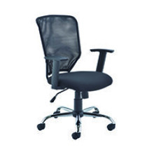 First Mesh Task Chair Black