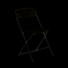 Titan Strt Back Folding Chair Blue