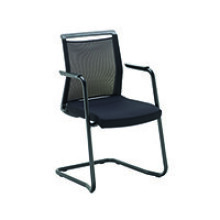 Jemini Stealth Visitor Chair Black