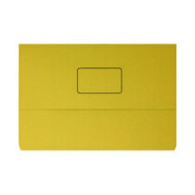 Np Doc Wlt Foolscap Yellow Pk50