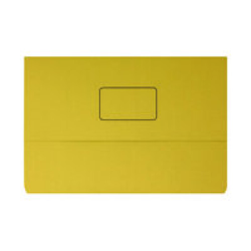 Np Doc Wlt Foolscap Yellow Pk50